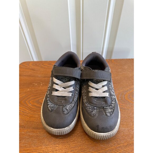 Carters Boys Grey Slip On Gustav Casual Sneakers Grey Size 1 Sku 2808A - Picture 7 of 12